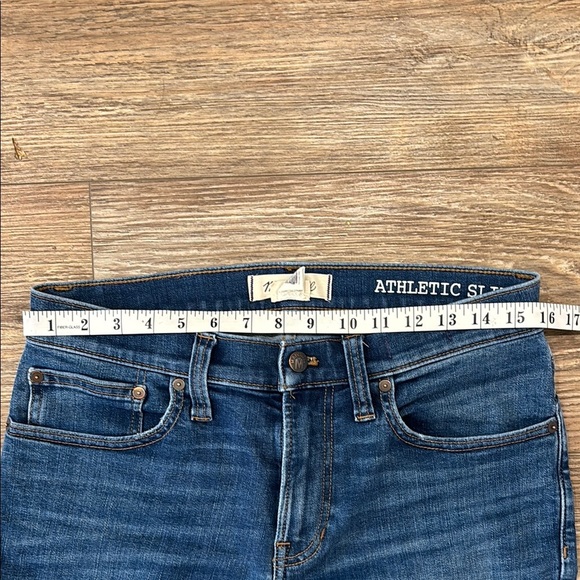 Madewell Men's 30x32 Athletic Slim Fit COOLMAX Jeans - Picture 5 of 8